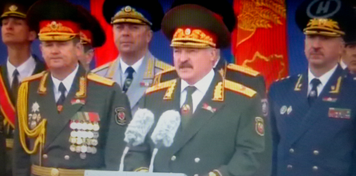 Главнокомандующий Вооруженными Силами Беларуси Президент Александр Лукашенко